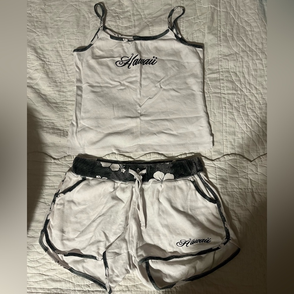 Hawaii mini Tank Top and Shorts Set